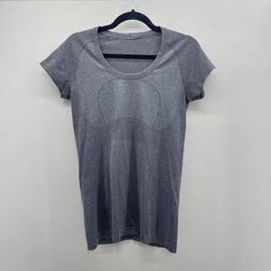 Lululemon Run Swiftly‎ Tech Short Sleeve Tee Womens 8 Inkwell / Black